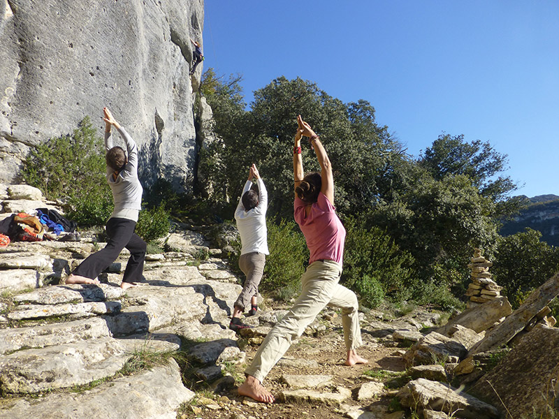 Escalade-Yoga